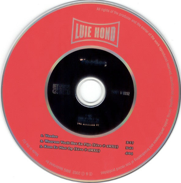 Luie Hond : Voedoe (CD, Maxi)