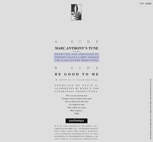 Tyka Nelson : Marc Anthony's Tune (7", Single)