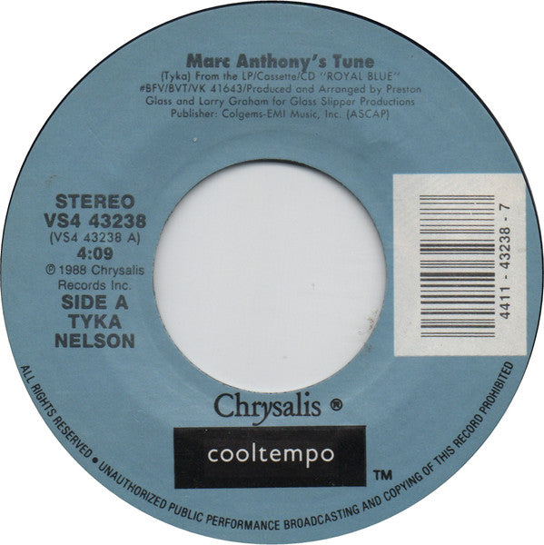 Tyka Nelson : Marc Anthony's Tune (7", Single)