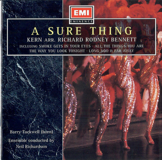 Jerome Kern, Richard Rodney Bennett, Barry Tuckwell, Neil Richardson : A Sure Thing • Kern Arr. Richard Rodney Bennett (CD)