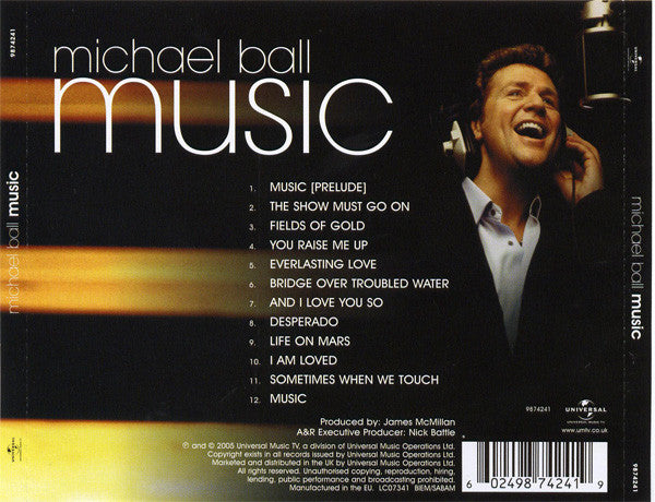 Michael Ball : Music (CD, Album)