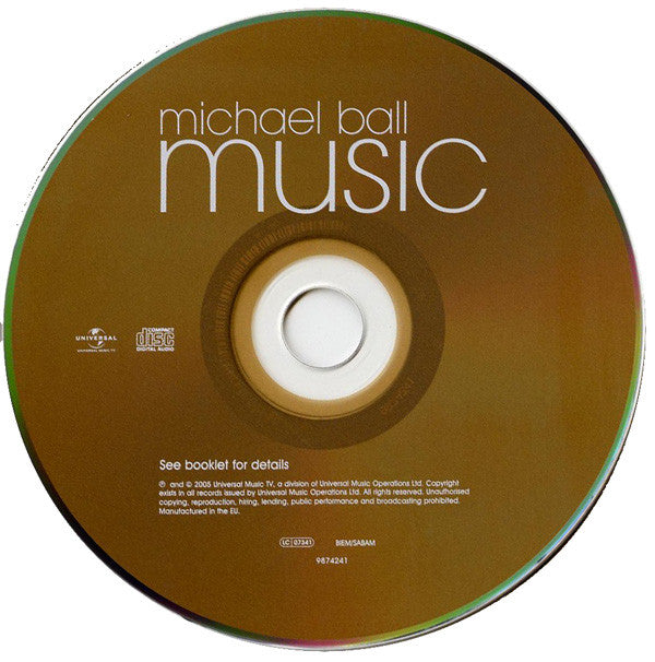 Michael Ball : Music (CD, Album)