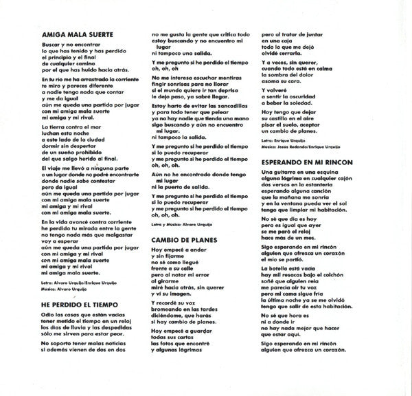 Los Secretos : Cambio De Planes (CD, Album)