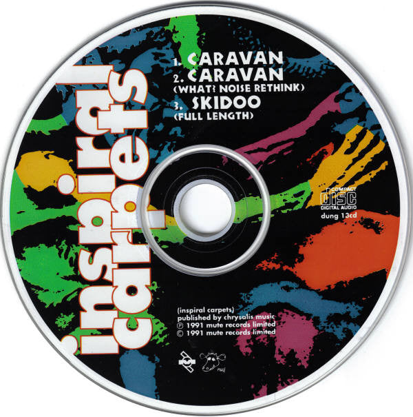 Inspiral Carpets : Caravan (CD, Single)