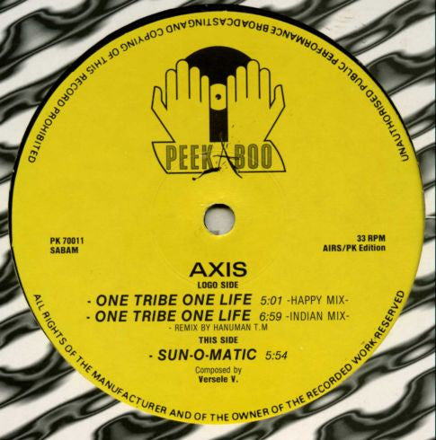 Axis (4) : One Tribe One Life (12")