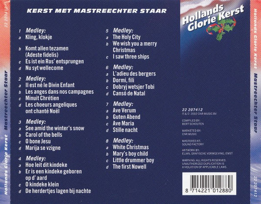 De Mastreechter Staar : Kerst Met Mastreechter Staar (CD, Comp)