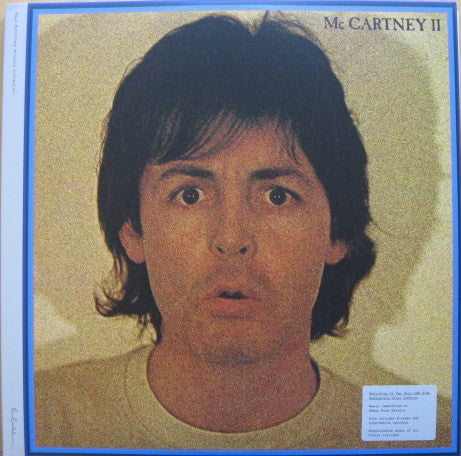 Paul McCartney : McCartney II (LP, Album, RE, RM, 180 + LP, Comp, RM, 180)