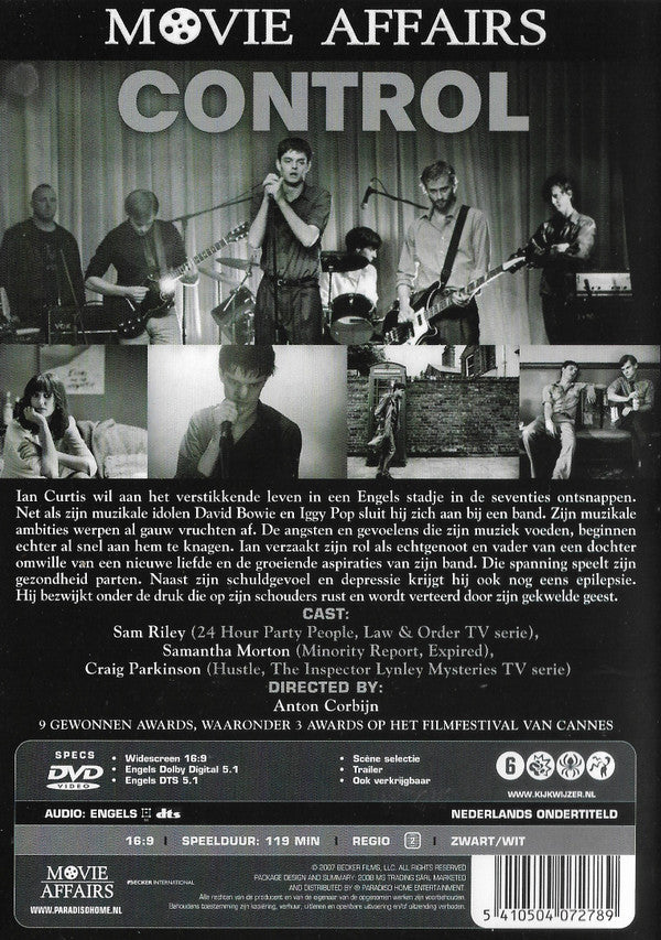 Anton Corbijn : Control (DVD-V, PAL, Dol)
