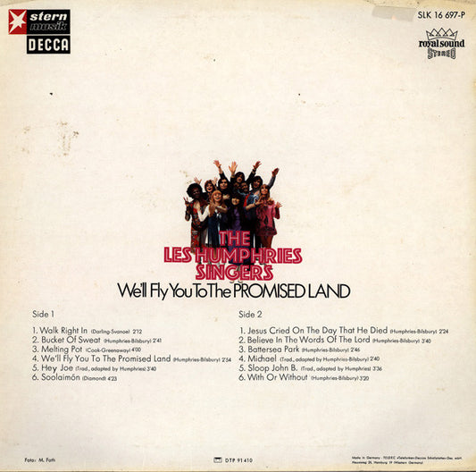 Les Humphries Singers : We'll Fly You To The Promised Land (LP, Album)