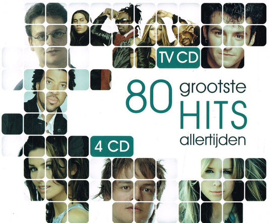 Various : 80 Grootste Hits Allertijden (4xCD, Comp)