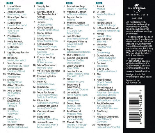 Various : 80 Grootste Hits Allertijden (4xCD, Comp)
