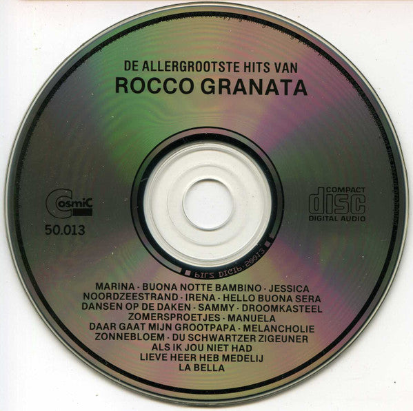 Rocco Granata : De Allergrootste Hits Van Rocco Granata (CD, Comp)