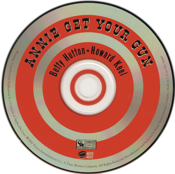 Betty Hutton, Howard Keel : Annie Get Your Gun - Original Motion Picture Soundtrack (CD, Album, RE)
