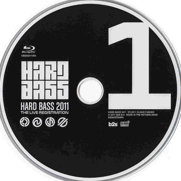 Various : Hard Bass 2011 - Live Registration (Blu-ray + DVD)