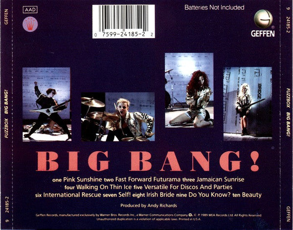 We've Got A Fuzzbox And We're Gonna Use It : Big Bang! (CD, Album)