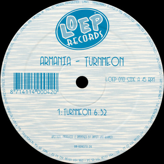 Armania : Turn Me On (12")