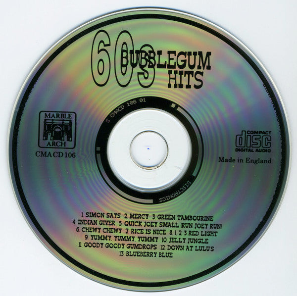 Various : 60s Bubblegum Hits (CD, Comp)