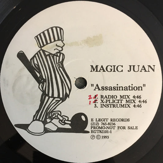 Magic Juan : Assassination (12", Promo)