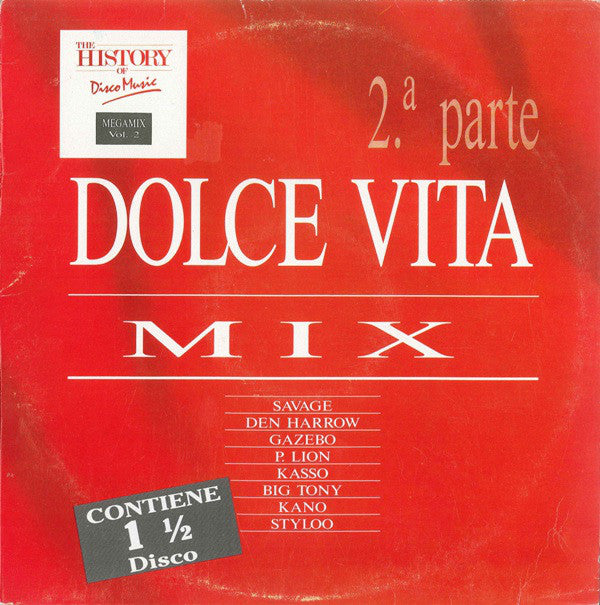 Various : Dolce Vita Mix (2ª Parte) (12", S/Sided, Mixed + LP, Comp)