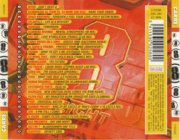 Various : Carré 8 (CD, Mixed)