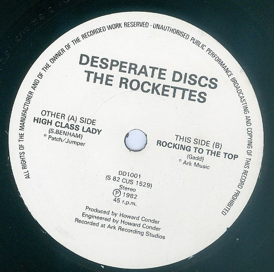 The Rockettes (2) : High Class Lady (7")