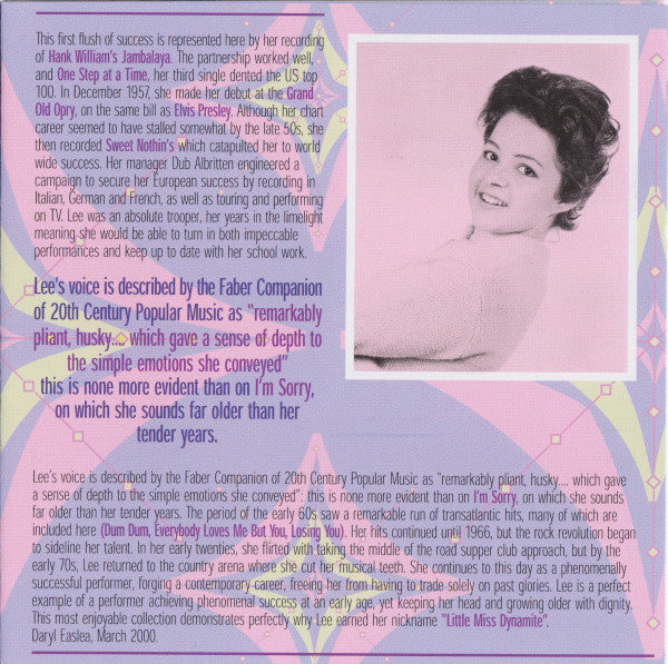Brenda Lee : Classic Brenda Lee: The Universal Masters Collection (CD, Comp)