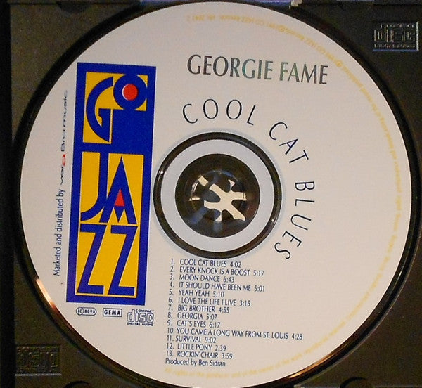 Georgie Fame : Cool Cat Blues (CD, Album)