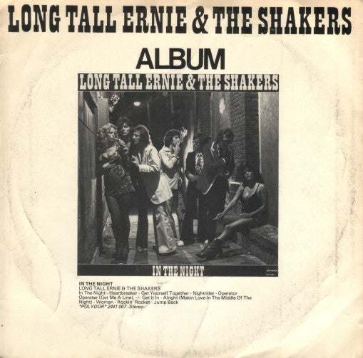 Long Tall Ernie And The Shakers : Get It In (7")