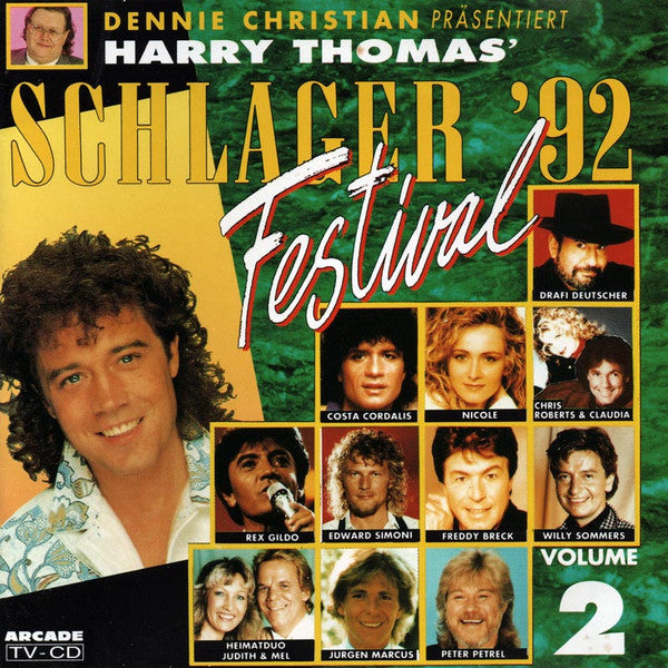 Various : Harry Thomas'  Schlager Festival '92 Volume 2 (CD, Comp)