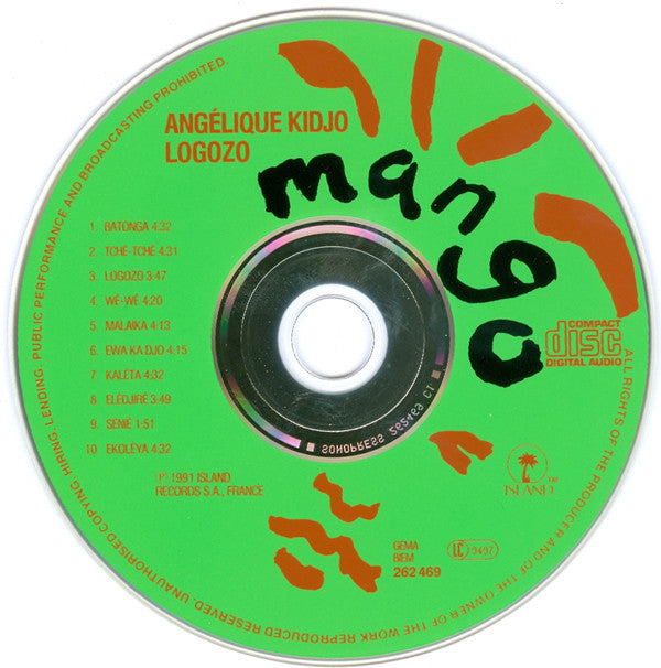 Angélique Kidjo : Logozo (CD, Album)