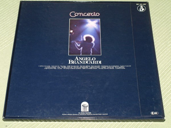 Angelo Branduardi : Concerto (3xLP + Box)