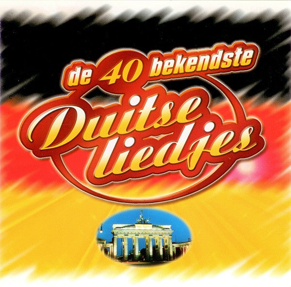 Various : De 40 Bekendste Duitse Liedjes (2xCD, Comp)