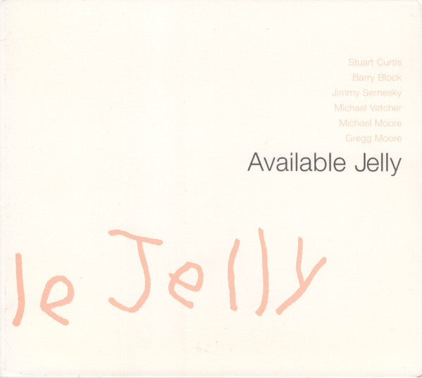 Available Jelly : Available Jelly (CD, Album, RE, RM)
