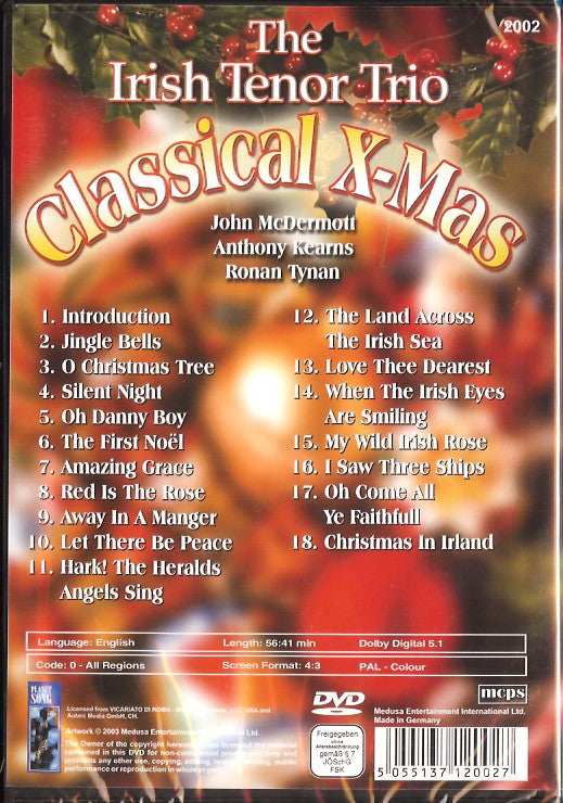 The Irish Tenor Trio : Classical X-Mas (DVD)
