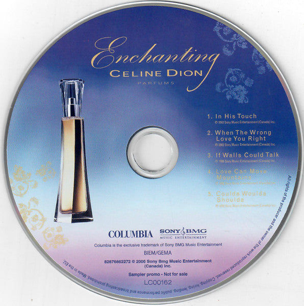 Céline Dion : Enchanting (CD, Promo, Smplr)
