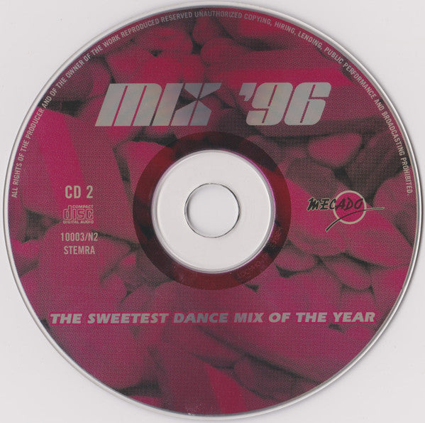Various : Mix '96 (The Sweetest Dance Mix Of The Year) (2xCD, Mixed)