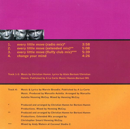 Soultans : Every Little Move (CD, Maxi)