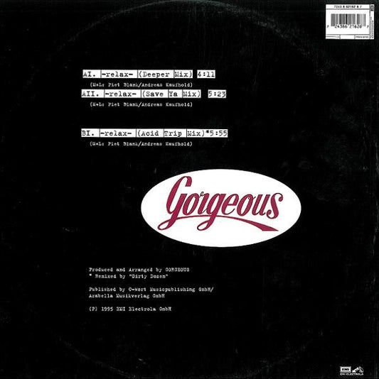Gorgeous : Relax (12")