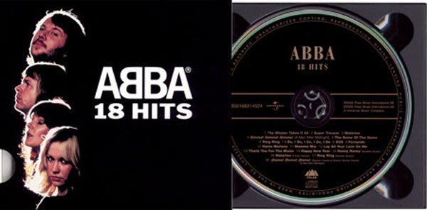 ABBA : 18 Hits (CD, Comp, Sli)