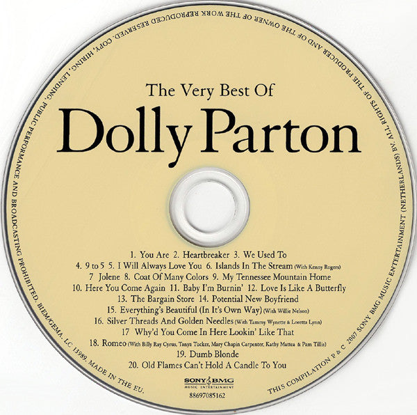 Dolly Parton : The Very Best Of Dolly Parton (CD, Comp)
