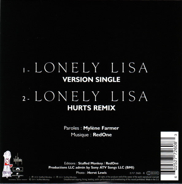 Mylène Farmer : Lonely Lisa (CD, Single)