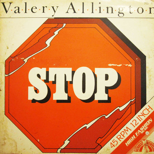 Valery Allington : Stop (12")