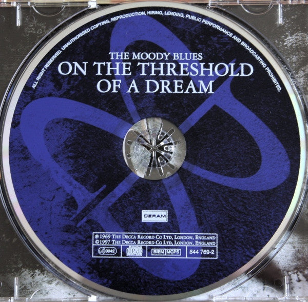 The Moody Blues : On The Threshold Of A Dream (CD, Album, RE, RM)