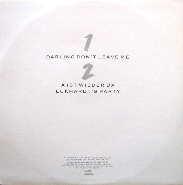 Robert Görl : Darling Don't Leave Me (Extended Mix) (12", Single)