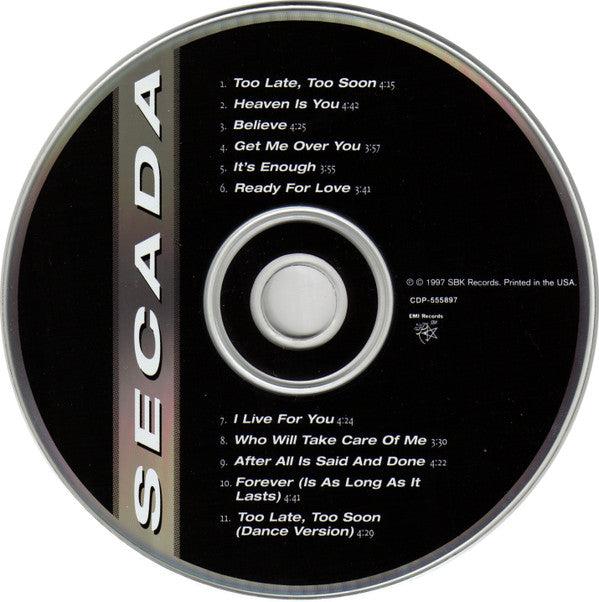 Jon Secada : Secada (CD, Album, Club)
