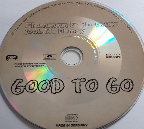 Flamman & Abraxas Feat. MC Remsy : Good To Go (CD, Single, Car)