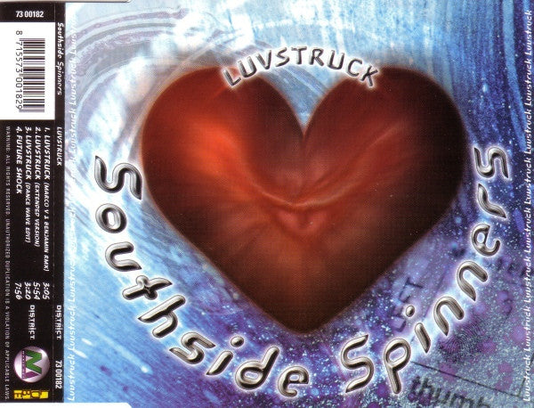 Southside Spinners : Luvstruck (CD, Maxi)