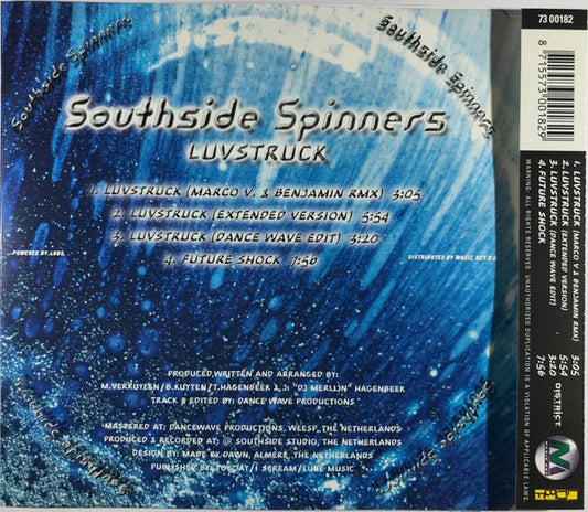 Southside Spinners : Luvstruck (CD, Maxi)
