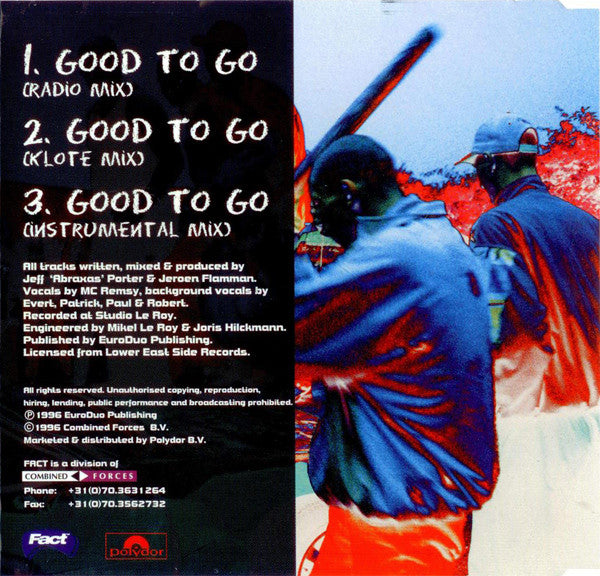 Flamman & Abraxas Feat. MC Remsy : Good To Go (CD, Maxi)