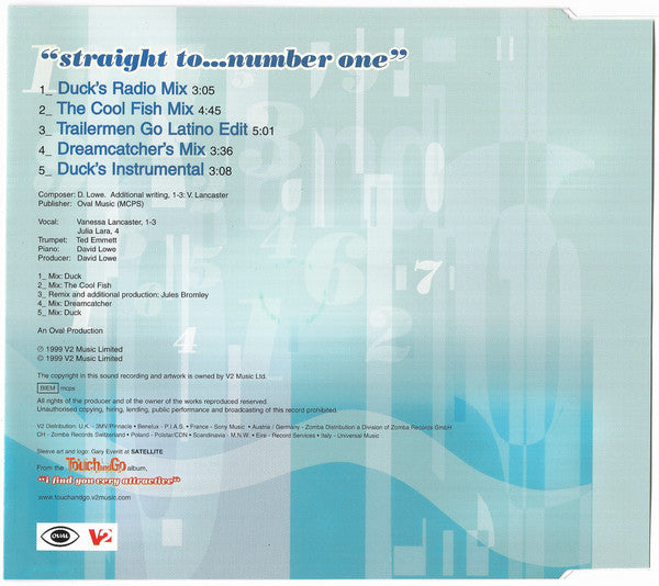 Touch And Go : Straight To...Number One (CD, Maxi)